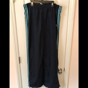 Adidas Womens Wind Pants  Navy Lg